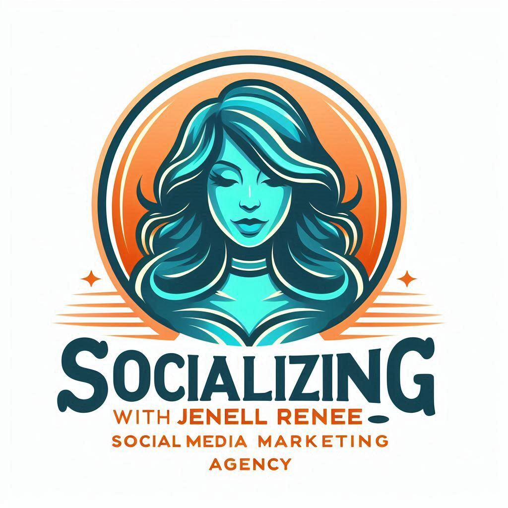 socializing with Jenell Renee logo